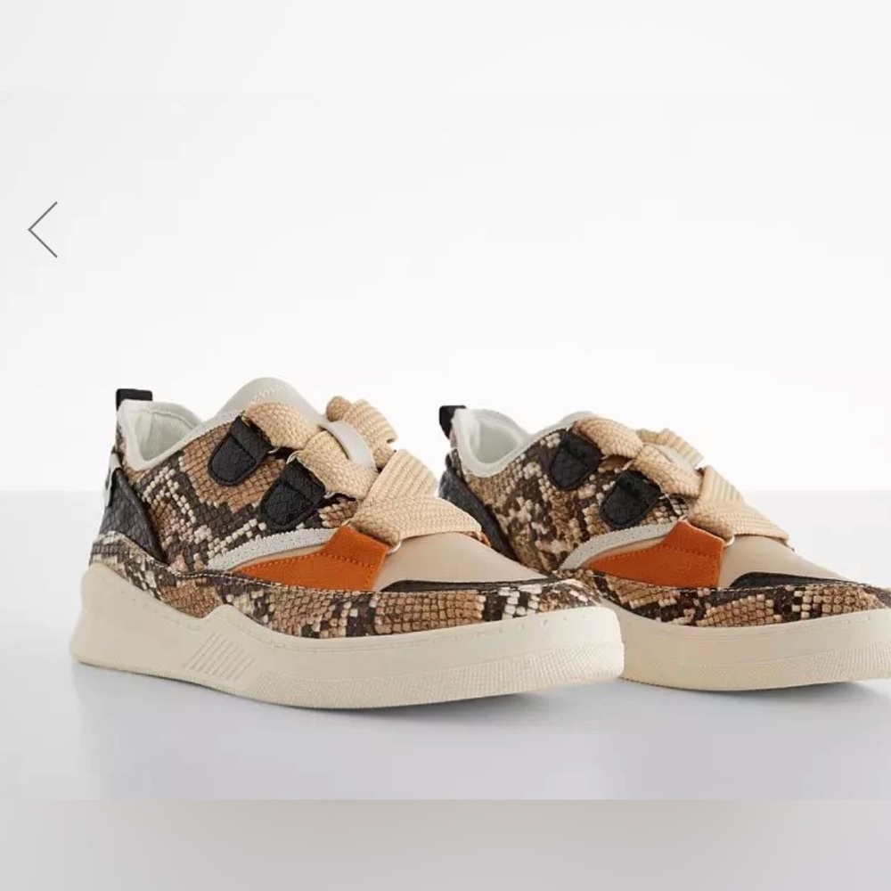 Coconuts Shindig Snake Print Casual Sneaker
